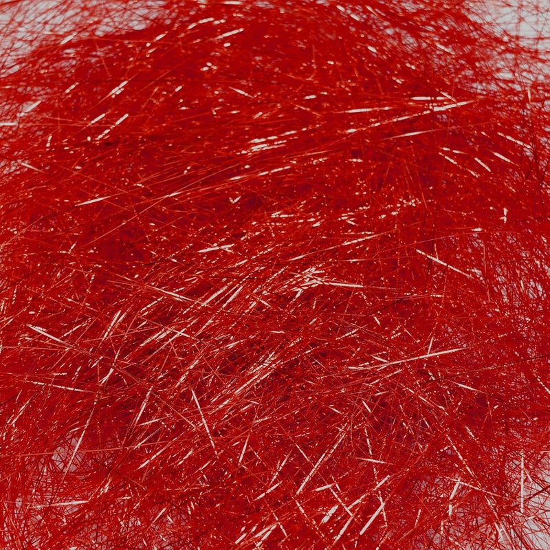 happylain 2000 Strands Christmas Tinsel Icicles, 19.8" Red Icicle for Xmas Tree, Holiday, Birthday, Wedding, Party Hanging Decoration - Image 2